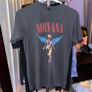 Nirvana Band Tee Vintage Style